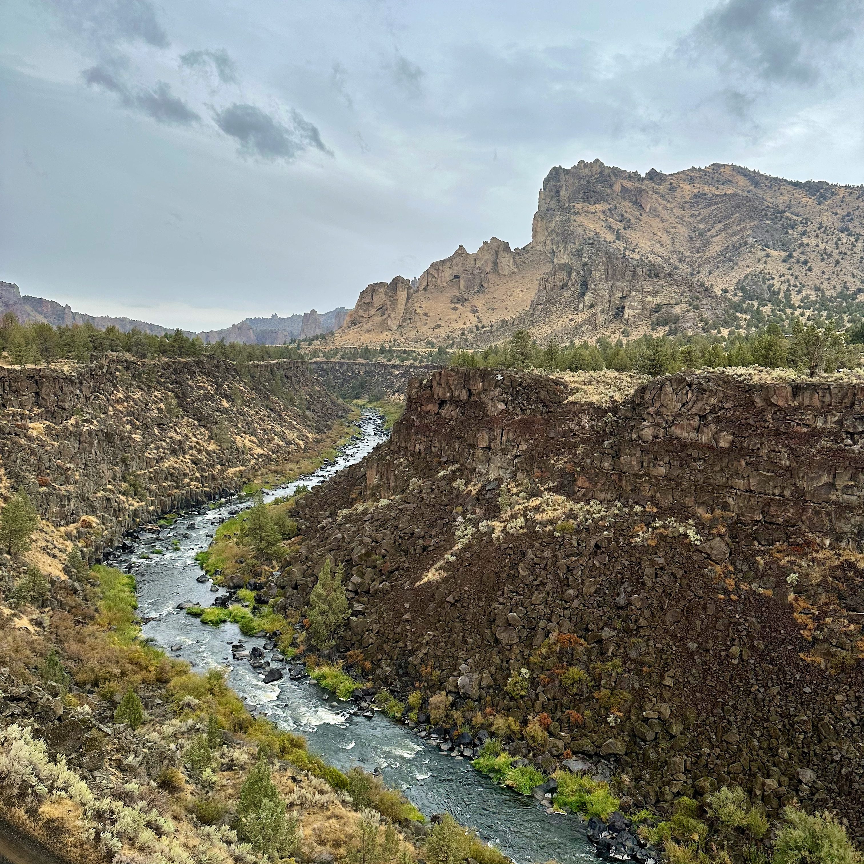 Western river canyon — the landscapes and waterways of the American West